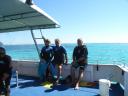 Jeannette & Gavin ready to snorkle on Ningaloo reef