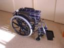 Wheel Chair folded up ready for transport